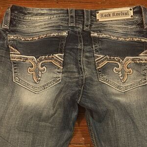 Rock Revival Blue Boot Cut Jeans